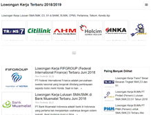 Tablet Screenshot of duakerja.com